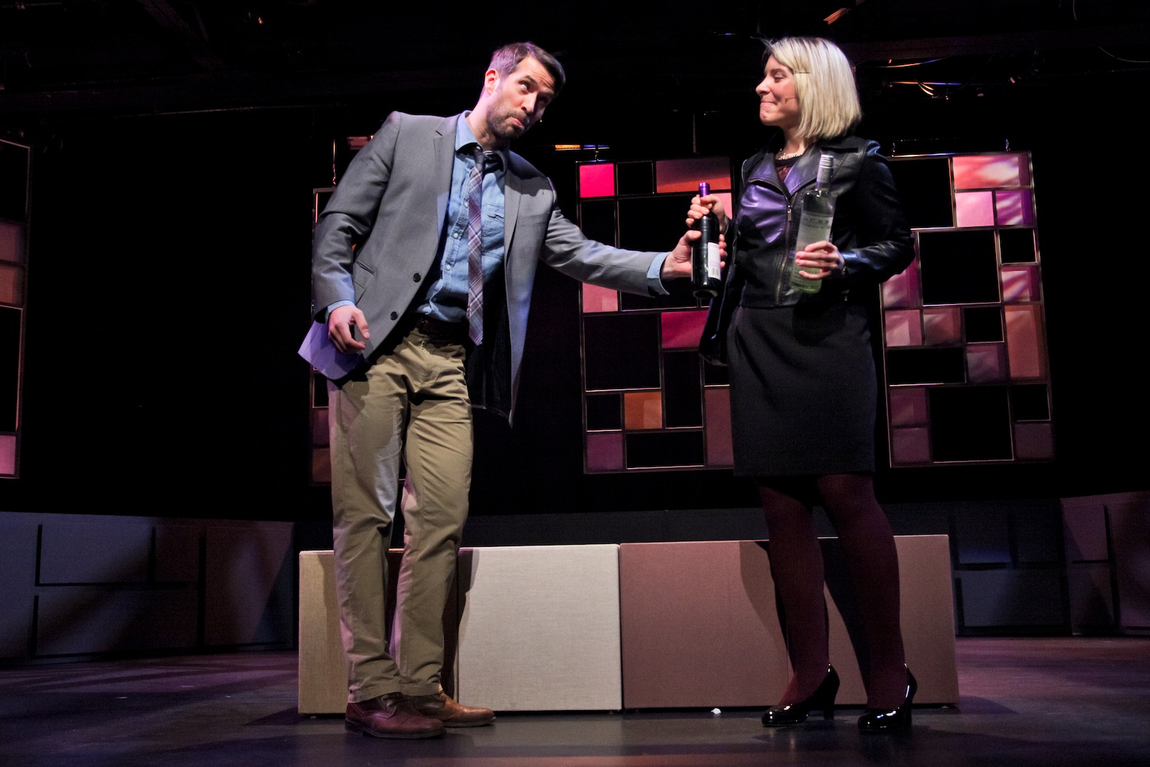 tom hendry warehouse theatre set